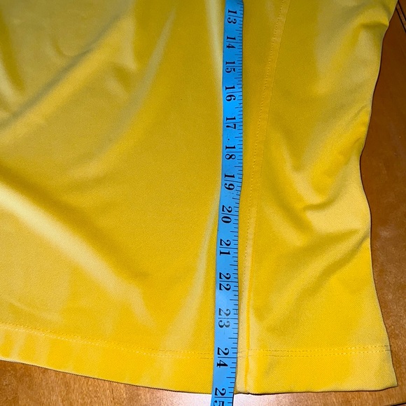 Tail Yellow Women Golf Shirt Size Large - Picture 5 of 5